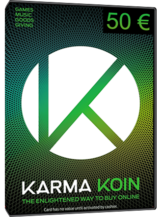 Pirkti dovanų kortelę: Karma Koin Card